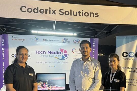 Rixcast by Coderix: An Innovation that found its recognition at Tech Media Startup 2023, Goa.